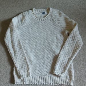 old Navy S cream sweater